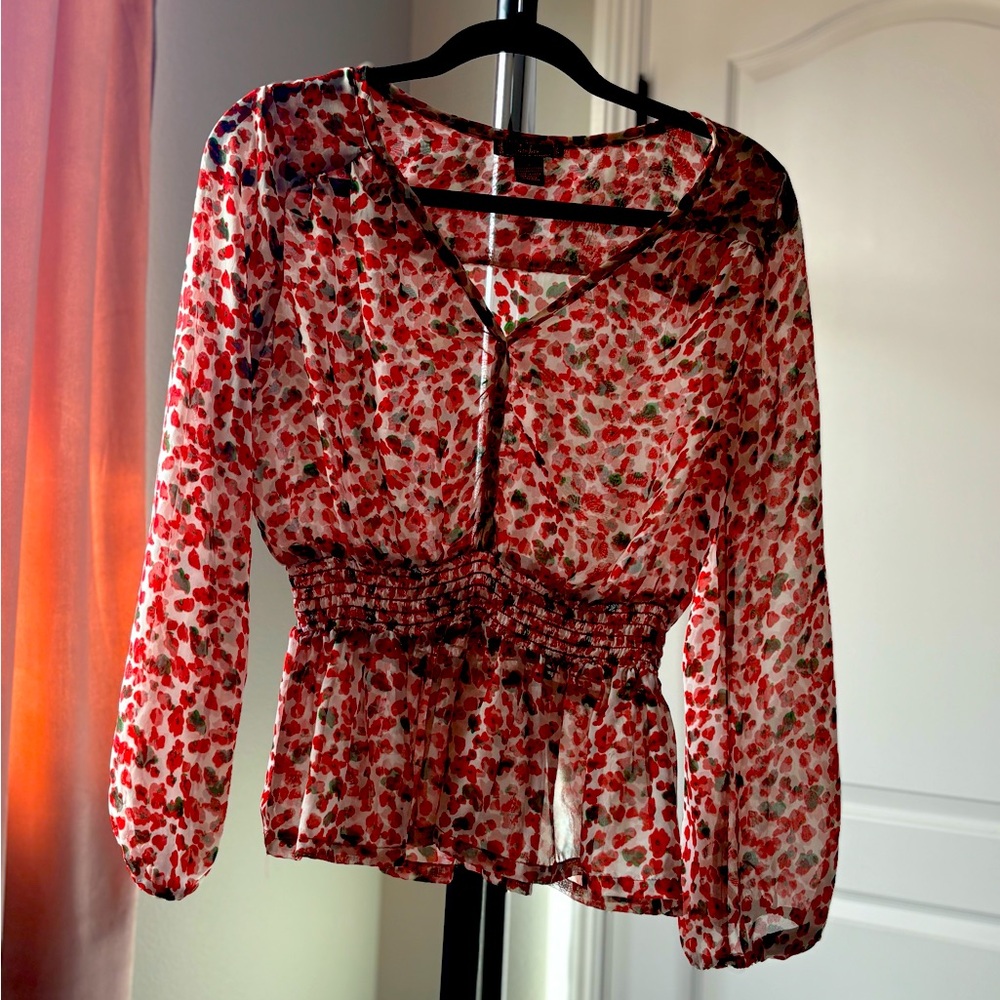 Sheer Hippie Blouse
